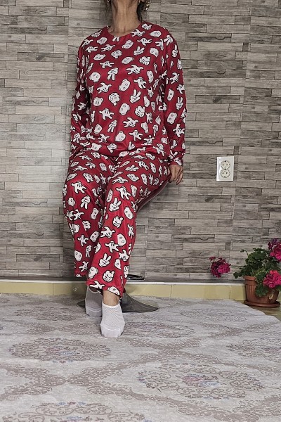 Pijamale catifea N704